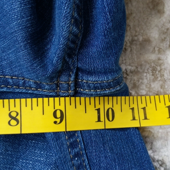 Banana Republic Girlfriend Distressed Jeans 25 / 0 Blue - Picture 15 of 16